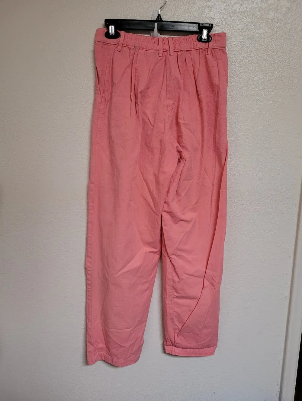 Big Bud Press Coral Pink Pleated Women’s Trouser